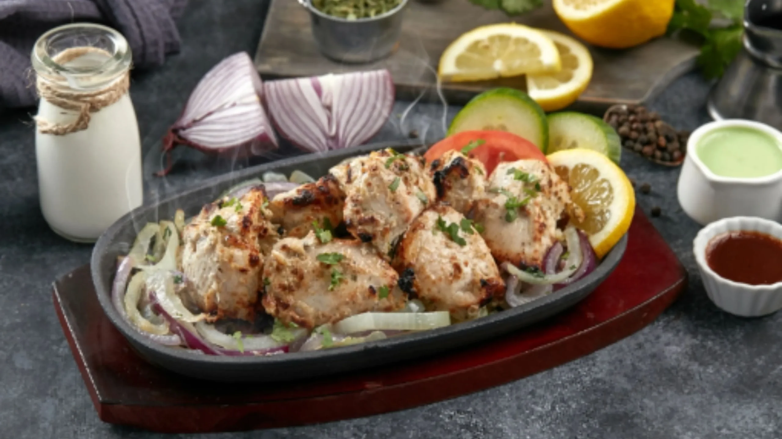 order chicken malai tikka from Passage to India best indian restaurant